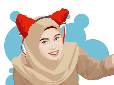 rf db 01 art branding character creative fiverr illustration illustrator portrait vector vexel work