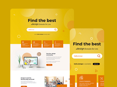 Landing Page graphic homepage homepagedesign landing page landingpage mobile mobile ui ui ux uidesign webdesign website