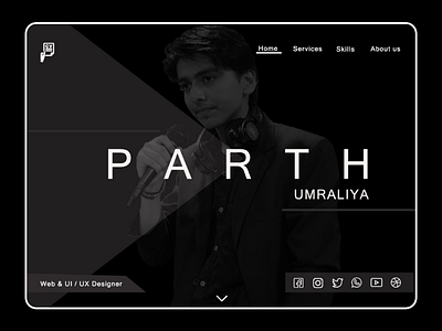 Creative personal portfolio web UI design awesome design awesome web ui branding creative design portfolio creative web ui personal portfolio design personal portfolio uiux portfolio portfolio design ui web portfolio ui web ui web uiux website website ui design