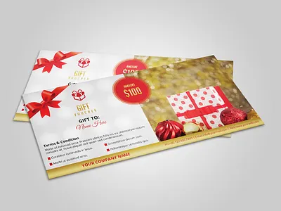 Gift Voucher Vol-02 gift gift card gift cards gift certificate gift voucher promotional design