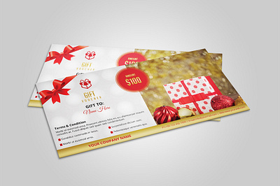 Gift Voucher Vol-02 gift gift card gift cards gift certificate gift voucher promotional design