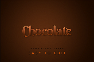 Chocolate Text Effect brown chocolate bar photoshop photoshop style psd psd design style text text effect text effects
