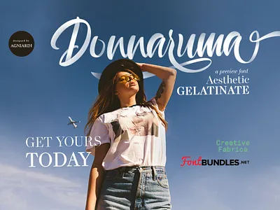 Aesthetic Gelatinate Font in Use branding brush brush font calligraphy design font font design font making typography