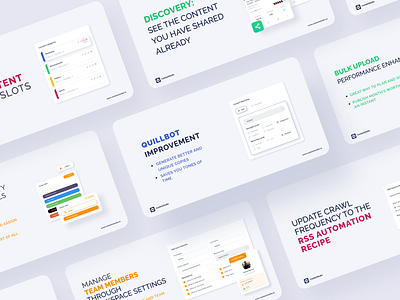 Web Components Slides animation blog branding design illustration ui uidesign ux vector web