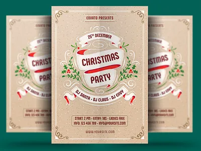 Christmas Party Flyer 3