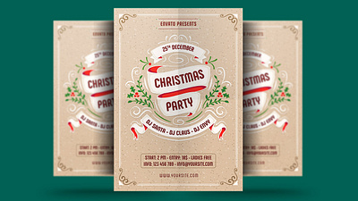 Christmas Party Flyer 3