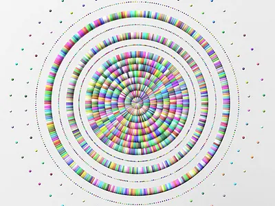 Multi color shader exploration 1 3d c4d color redshift shape