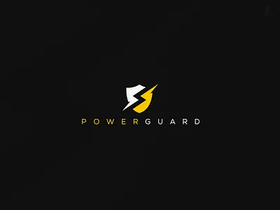 "Power Guard" brand mark guard logo power power logo power shield shield shield logo