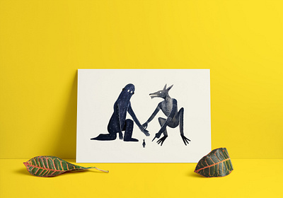 Lucha de Gigantes animation character design design fantasy graphicdesign illustration ink nature posters