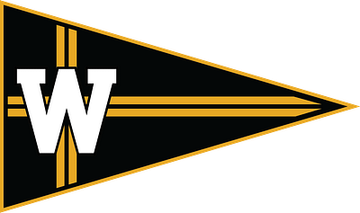 WMU sailing burgee design sailing sports design vector