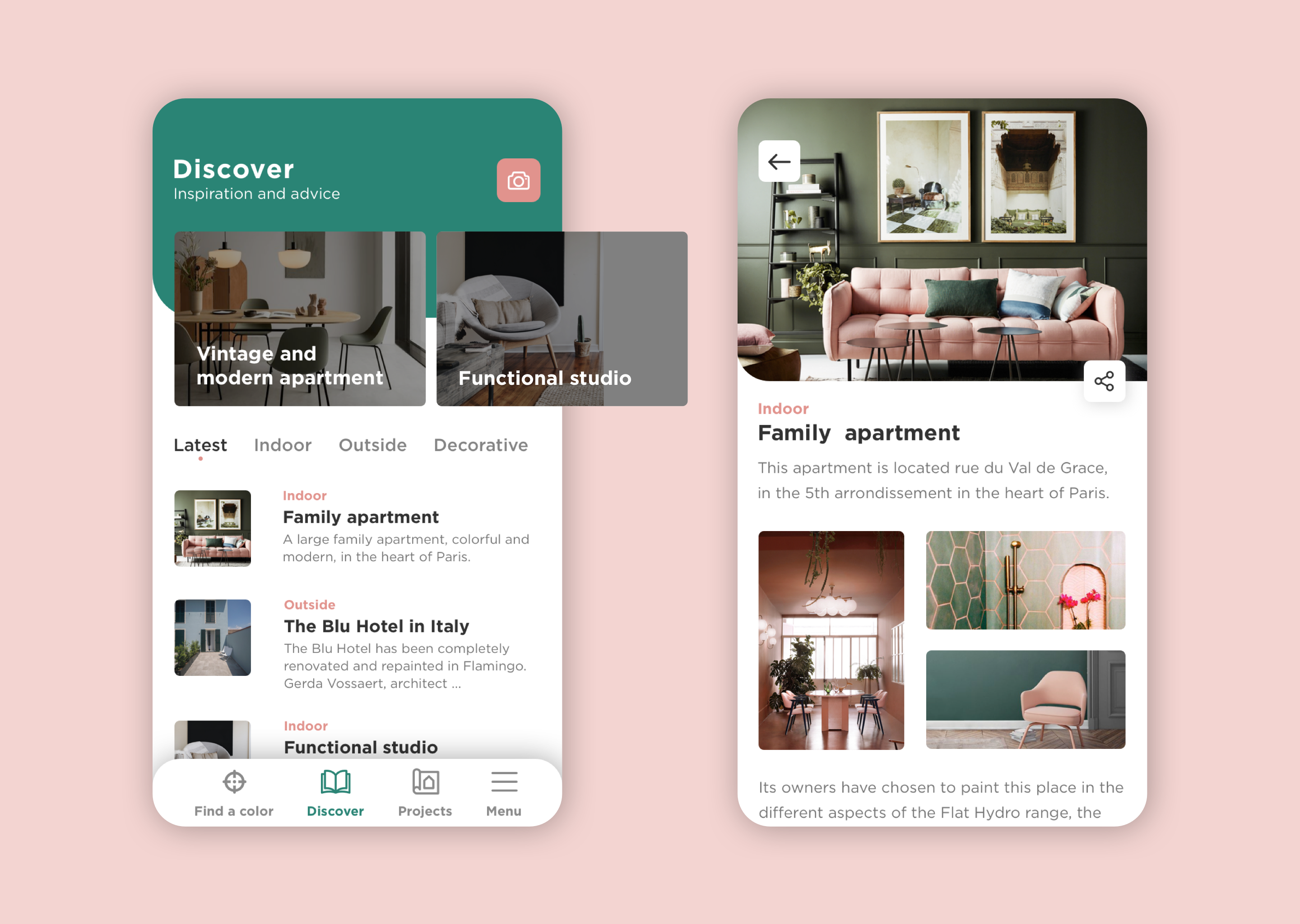 Example of Cromology - App | Rebound