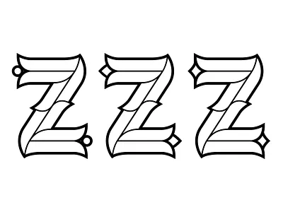 ZZZ - WIP font hand drawn handmade font lettering type typography
