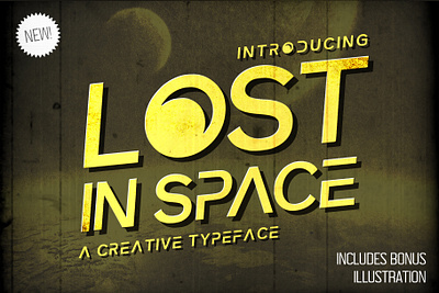 Lost in Space Typeface brand cool creative design display font font font design futuristic futuristic font futuristice graphic design lost in space movie movies poster space typeface typeface design typefaces unique