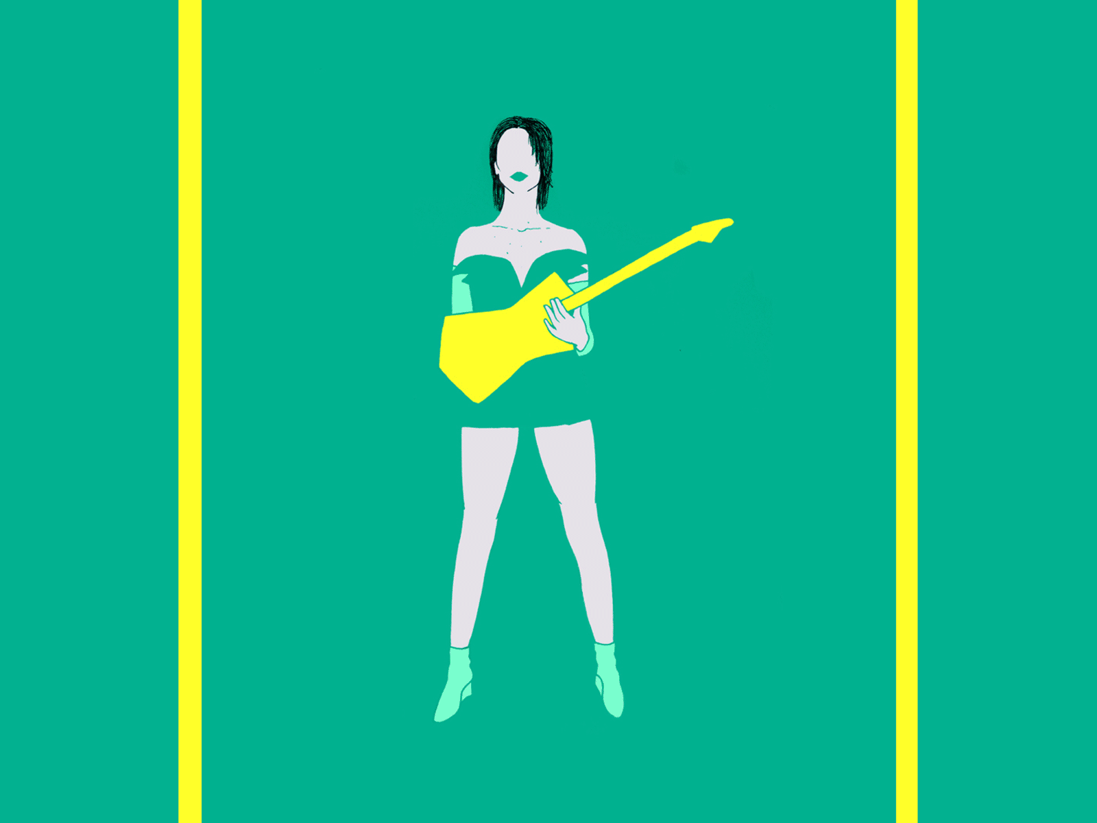 The Styles of St. Vincent design handmade illustration music music art musician