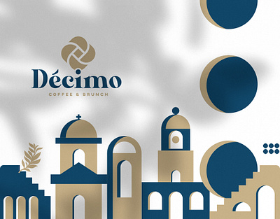 Decimo Coffee and Brunch - Visual Identity branding brunch coffee coffeeshop custom design digital espresso graphic design identity illustration logo typography vector visual