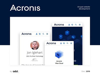 Acronis adci backup systems backup systems case design development drupal mobile mobilefirst multilanguage responsive responsive design ui web design website