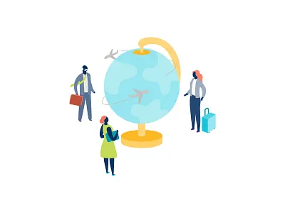 International adobeillustator branding business character character design company digital diversity flat global hero illustration illustration inclusivity international office sydney ui vector