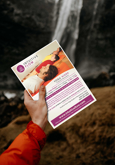 Yoga flyer design brochure design design devotional flyer design meditation minmal peaceful yoga