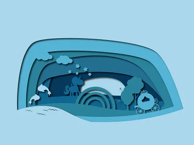 Look in the dark children disabilities foundation illustrator