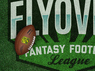 FFFL Turf badge fantasy football football nfl sports turf