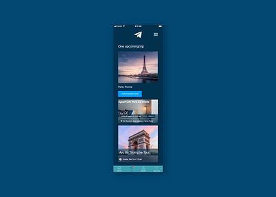 Daily UI #079 Itinerary app daily 100 challenge daily ui dailyui dailyui 079 dailyuichallenge design itinerary travel travel app ui ux