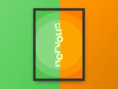 Poster - Nervous blankposter blankposter.com poster type