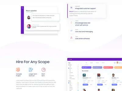 Ecomr - Freelance plateform animation branding creative design flat illustration illustrator typography ui uiux
