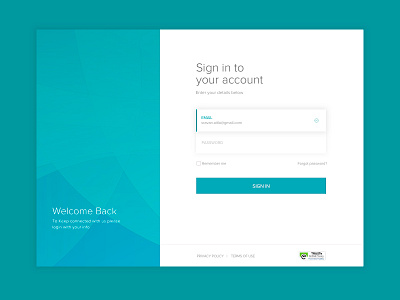 Login page design graphic design logo sketch typography ui