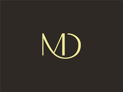 MAD/MD Monogram bali identity indonesia logo mad md monogram sans serif