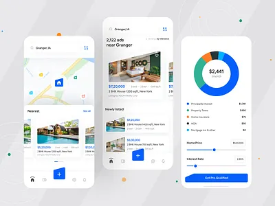 Real Estate App agent builders buy house clean ui home rent app house house rent app land lord lands minimal minimal app mobile property property listing property owner real estate real estate app realestate rent home renting