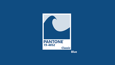 PANTONE Color of the year 2020 - Classic Blue 2020 art blue branding classic blue color color of the year concept debut design dribbble illustration light logo minimal new year pantone white year