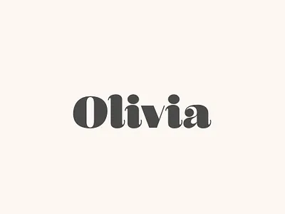 Olivia - Curvy Font branding design classic font display font font font design fonts graphic design graphicdesign lettering logo fonts logodesign logotype playful font retro font serif font typeface typefaces typography vintage font vintage typeface