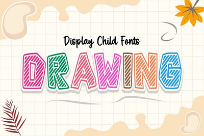 Drawing font typography