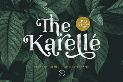 Karelle SVG Font calligraphy display font font fonts hand drawn handpainted handwritten headlines lettering logo font serif serif font serif fonts svg svg font titles typeface typeface. lettering typefaces vintage font