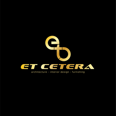 ETC Company Logo brand brand identity golden infinity logodesign logotype luxurious monoline