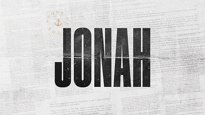 Jonah Series Design church design design graphic design series series art series graphic sermon series