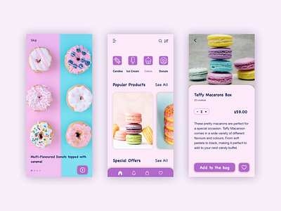 Sweets Store App app app design application design mobile mobile app mobile app design mobile design mobile ui store sweets ui ui ux ui design uidesign uiux ux ux ui ux design uxui