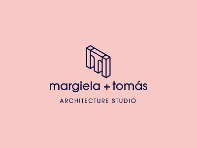 m+t identity branding design identity isometric logo mark