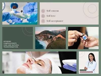 Gallery Plastic Surgery & Aesthetics - Web Design branding california cosmetic surgery doctor graphic design green home page medical medical aesthetics medical spa plastic surgery spa ui user experience ux ux ui web web design website website design