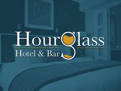 Hourglass - Hotel Branding Project bar logo brand design branding branding and identity hotel hotel logo