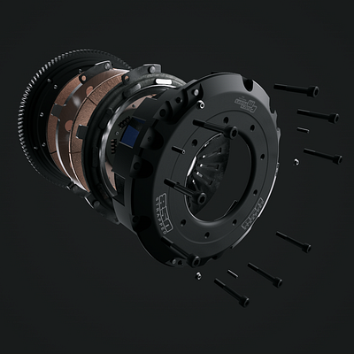 Clutch Masters clutch model 3dart c4d cgart cgi cinema 4d cinema4d digitalart mograph octane render substance painter