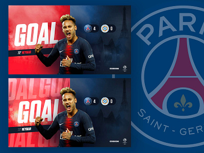 PSG X STRMLINED blue brand brazil football france neymar psg red soccer social white