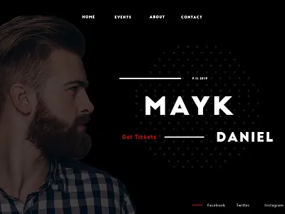 Mayk Daniel - Tickets Web Design ti̇ckets web desi̇gn ti̇ckets web desi̇gn ui̇ desi̇gn