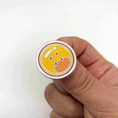 Four Star Dragon Ball Pin anime dbz dragon ball dragon ball super dragon ball z enamel pin illustrator one punch man pin pin design product design vector