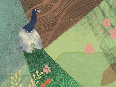 The Little Buddha - Finding Happiness - Peacock