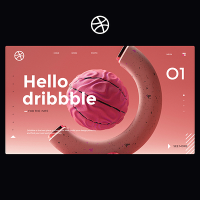 Untitled 2 3d dribbble fun hello hello dribbble hello world home dribbble illustration lovely ux