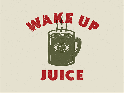 Wake Up Juice design drawing graphic design icon illustration vector