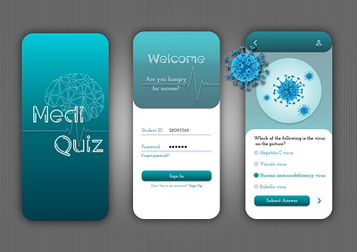 Medi Qiuz app medical medical app medicine microbiology quiz quiz app school school app smart success virus