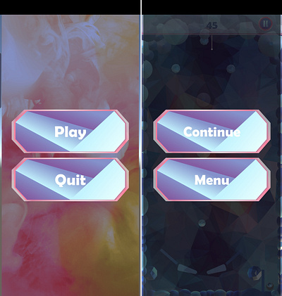 Flipper UI Button design game student ui ui design vector