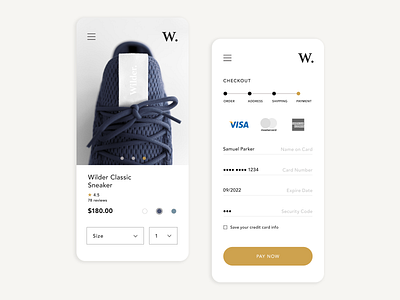 Mobile Checkout Design Concept checkout page dailyui mobile design mobile ui uidesign